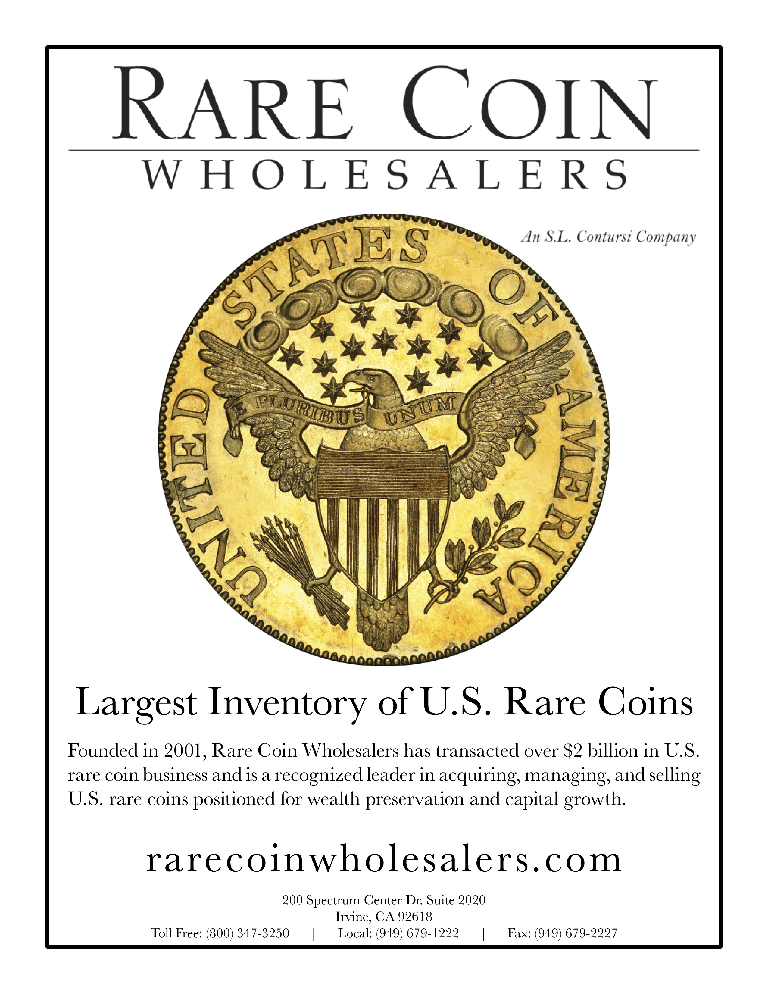 Rare Coin Wholesalers