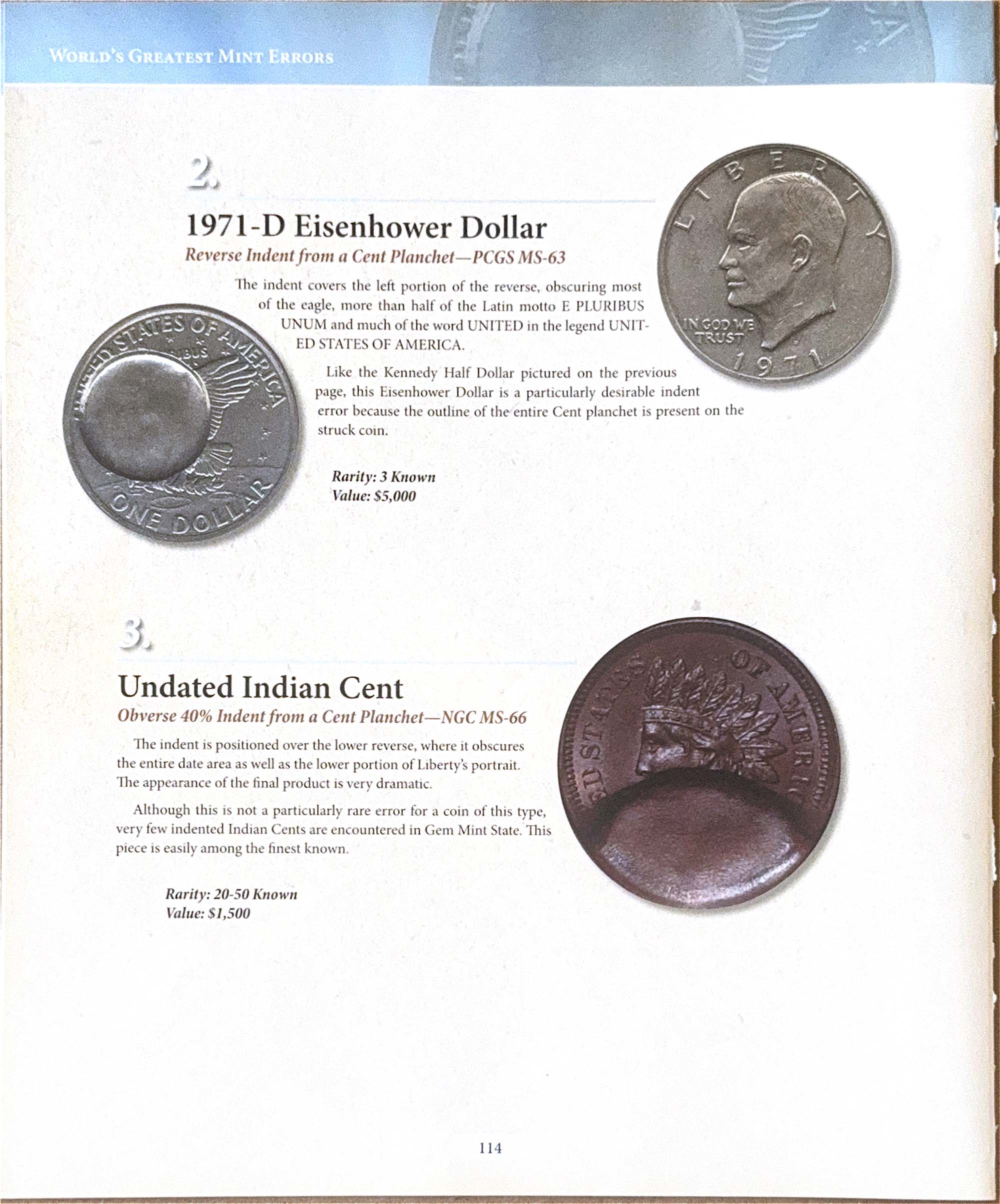 World's Greatest Mint Errors