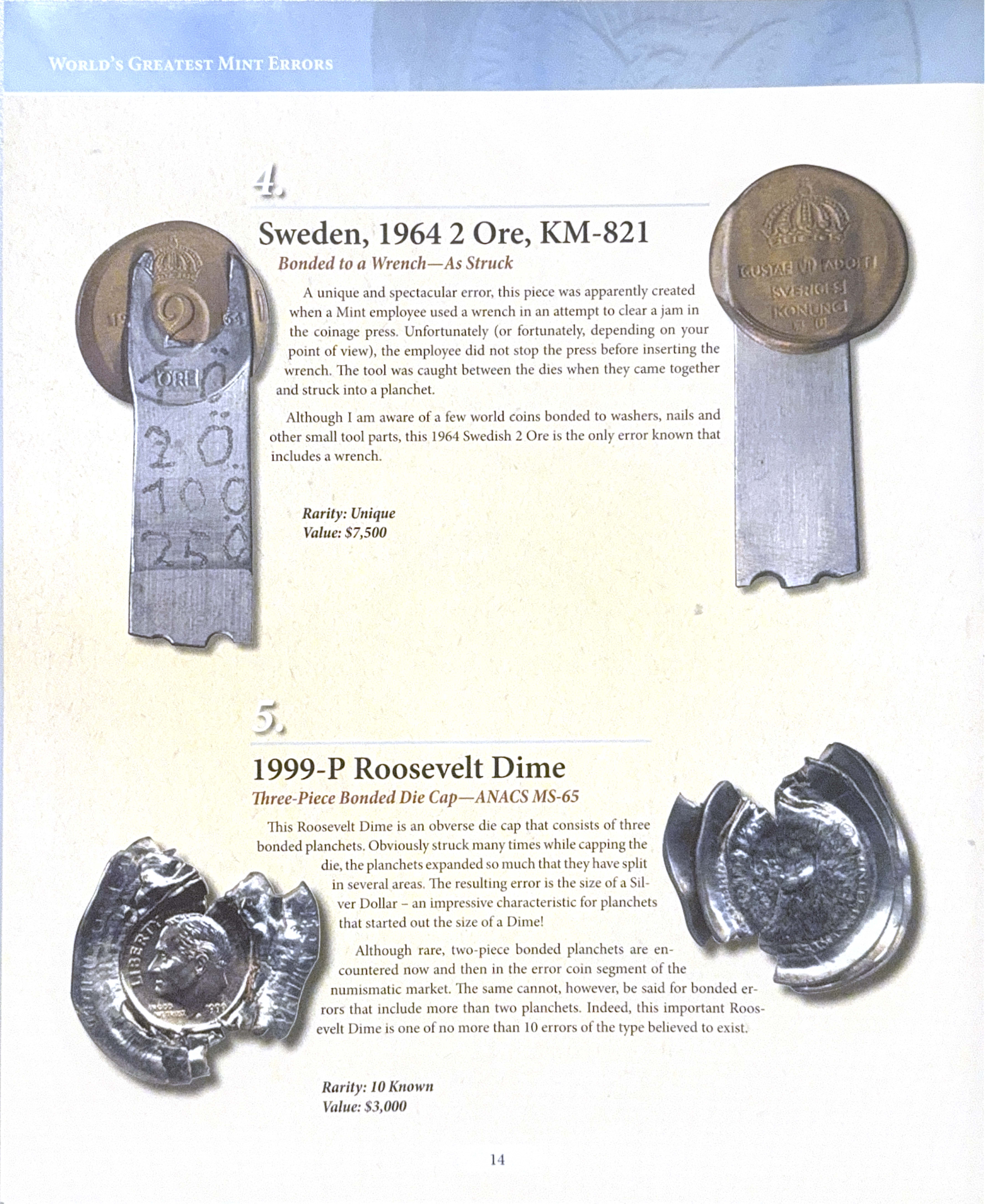 World's Greatest Mint Errors