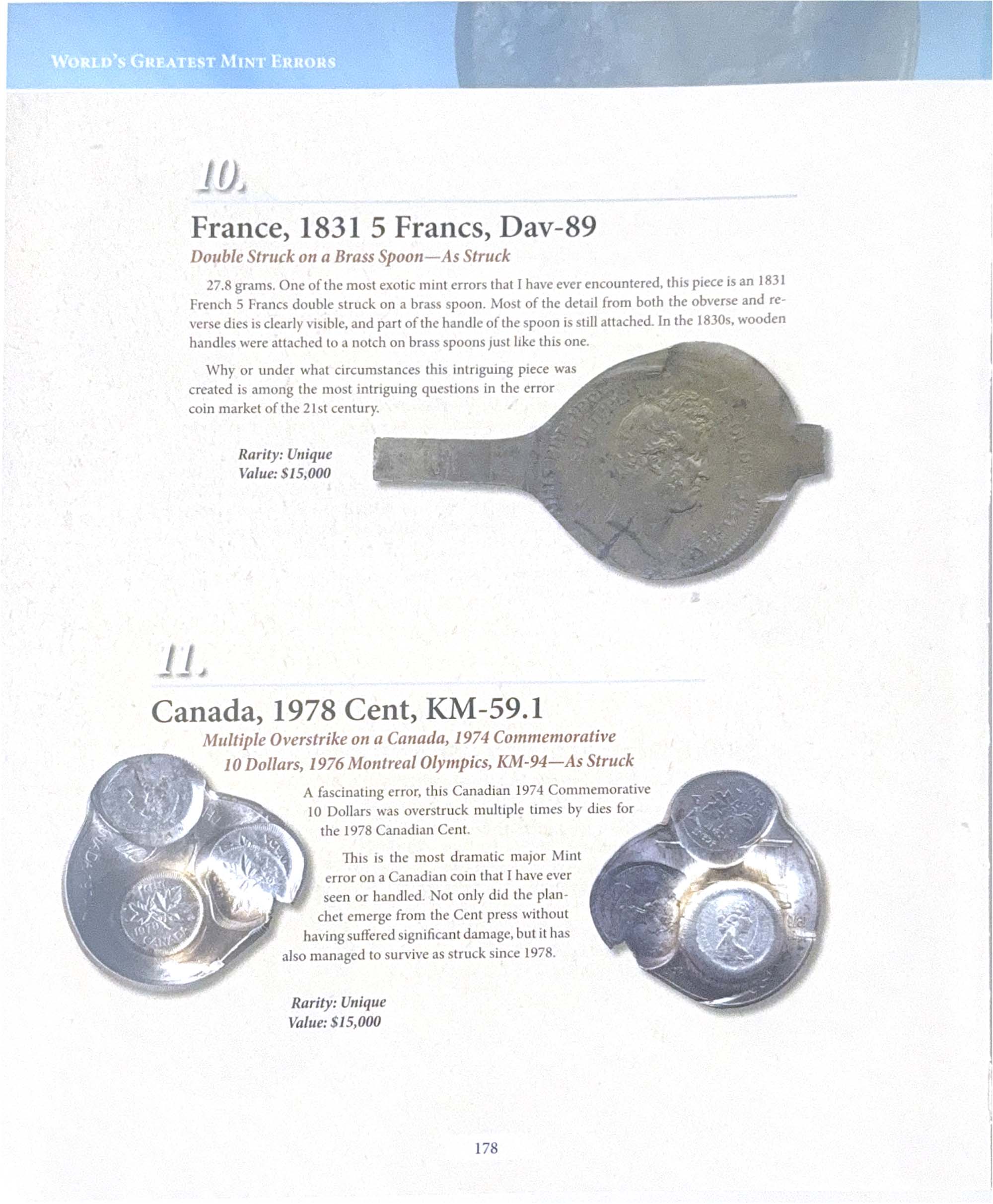 World's Greatest Mint Errors
