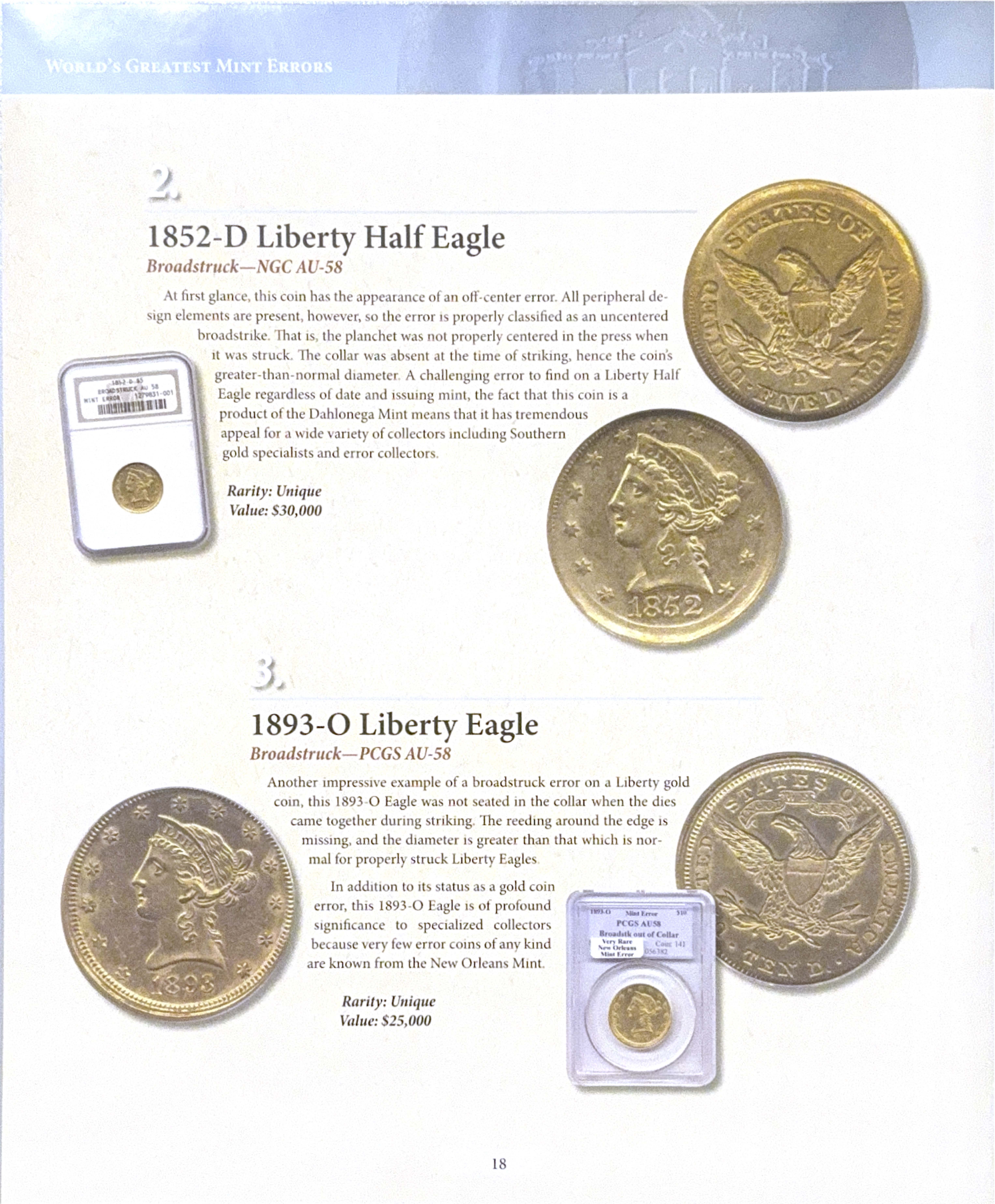 World's Greatest Mint Errors