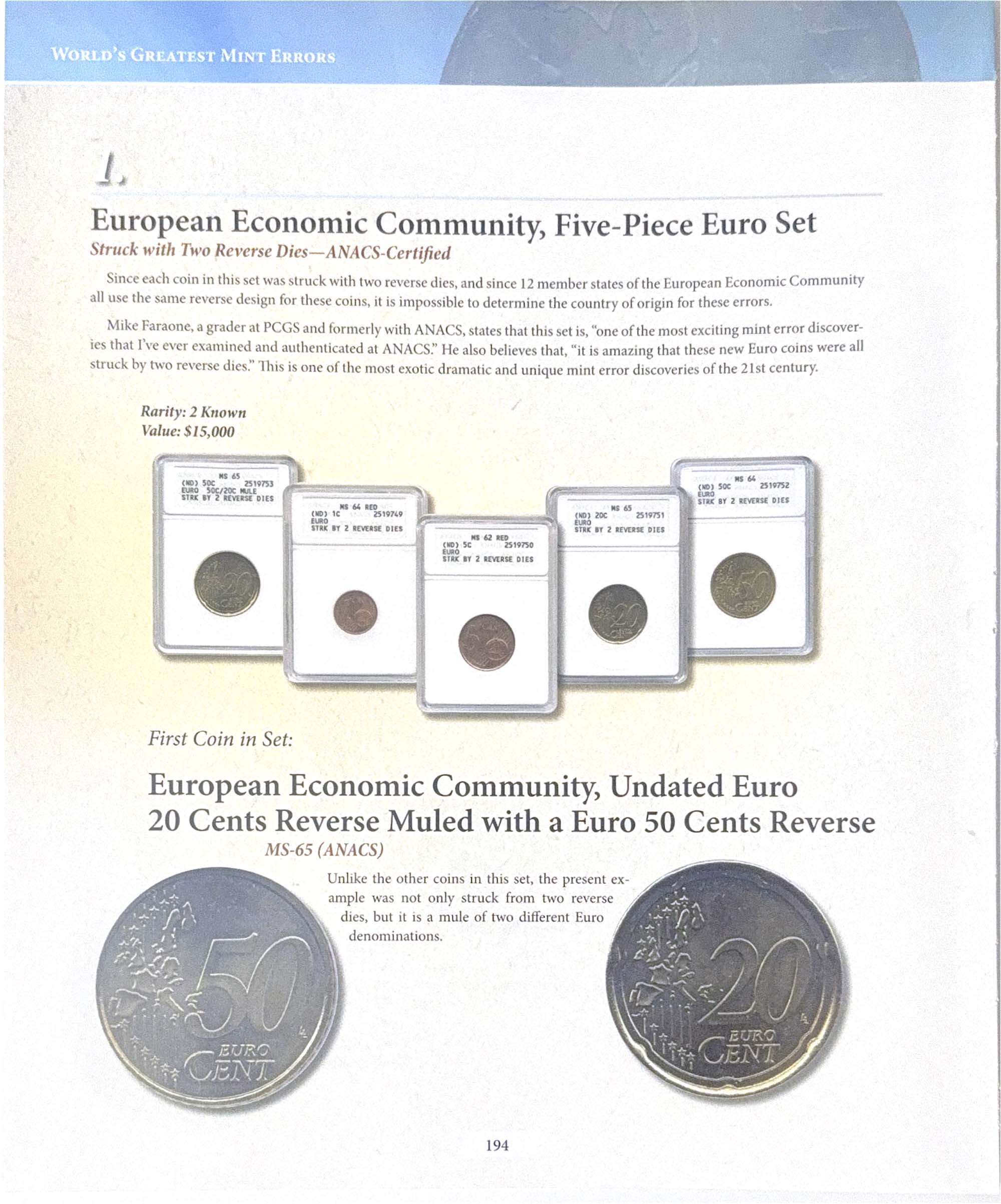 World's Greatest Mint Errors