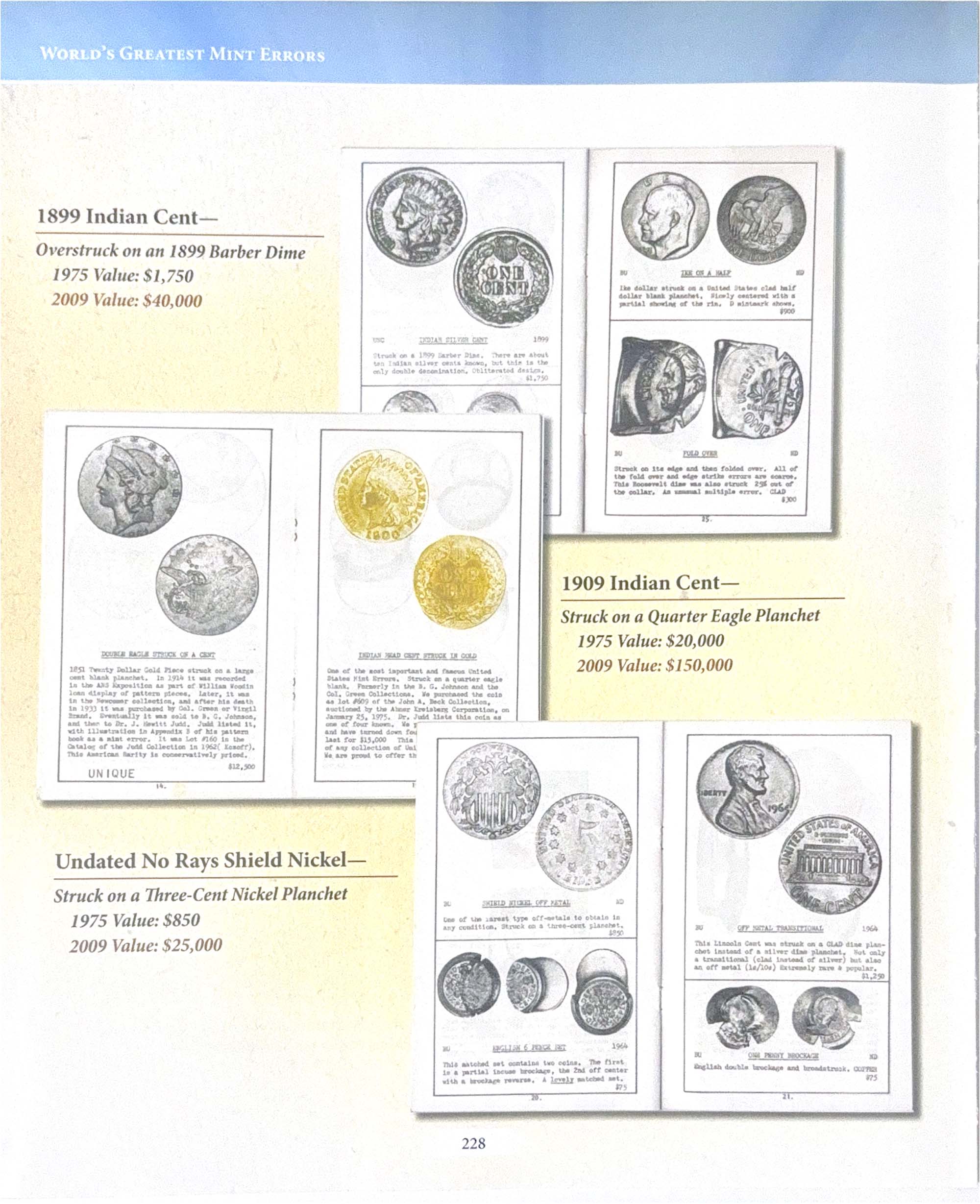 World's Greatest Mint Errors