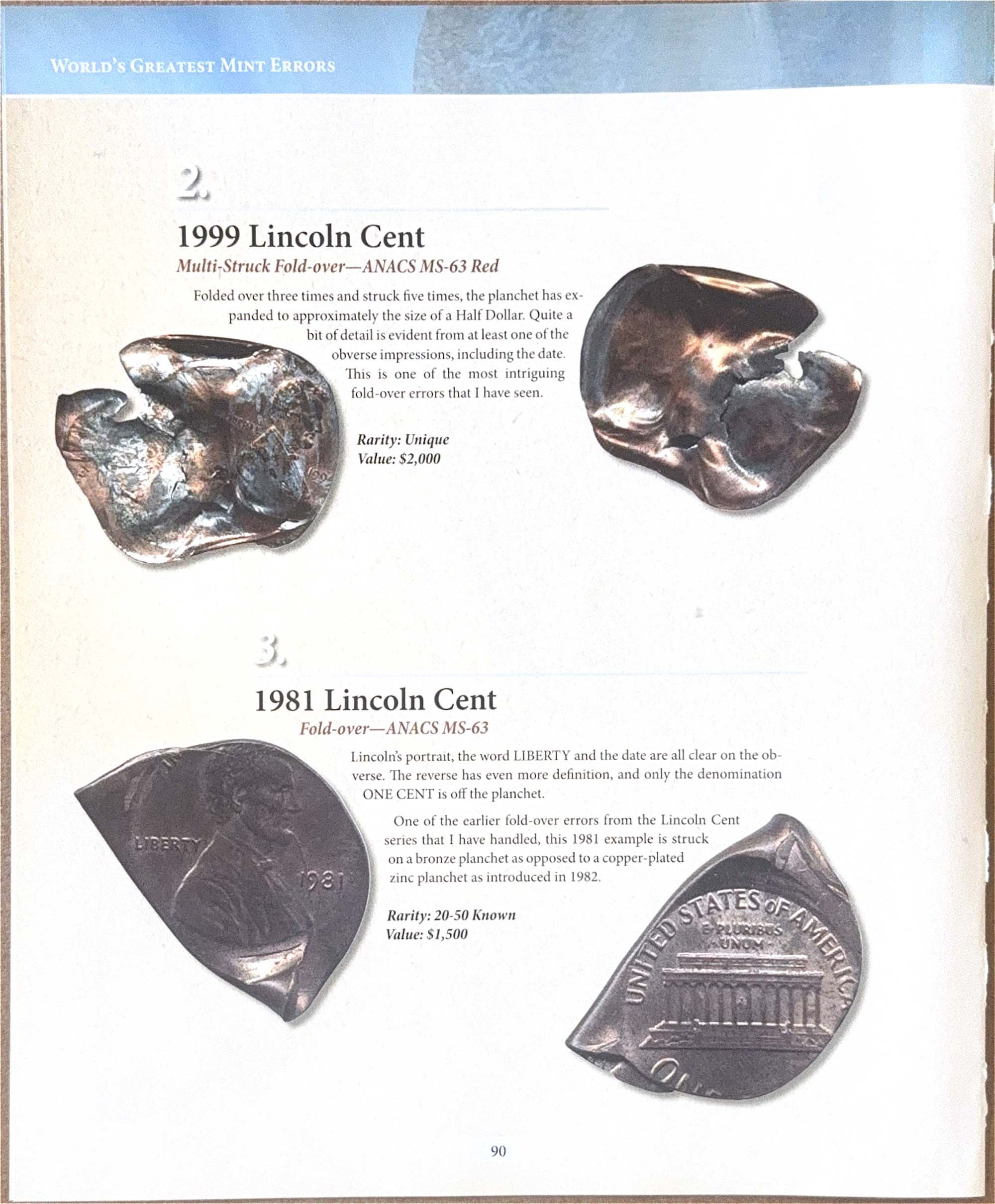 World's Greatest Mint Errors