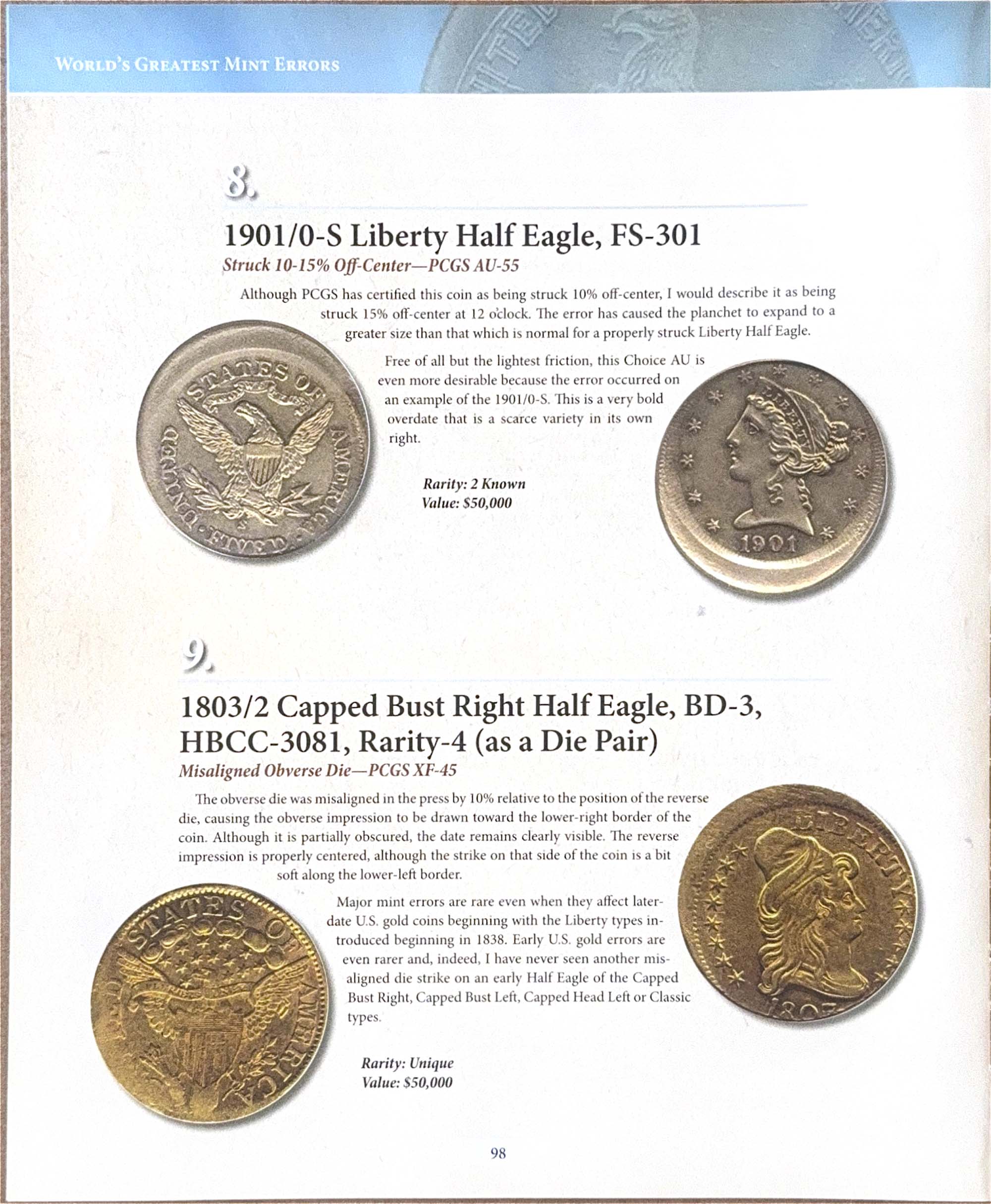 World's Greatest Mint Errors